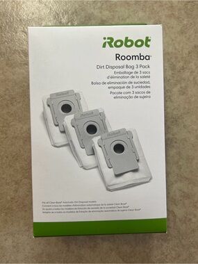 iRobot Roomba Dirt Disposal Bags - White (3 Pack),
